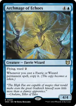 Archmage of Echoes [WOC - 9] - NM TCG MTG - Image 1