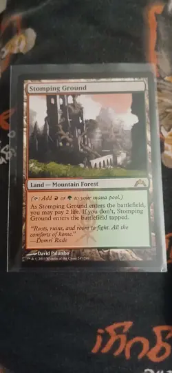 Mtg Regular Rare Stomping Ground Nm Lp - Image 1