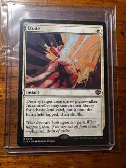 Erode - Secrets of Strixhaven SOS #310 - Rare Non-Foil Near Mint NM - MTG - Image 3