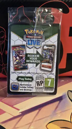 Pokemon S & S Pokemon GO Stamped Black Star Promo Dragonite SWSH235 Sealed - Image 2