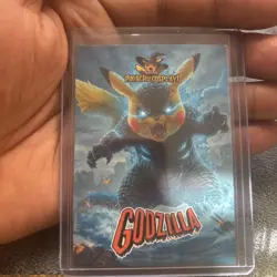 Godzilla Pikachu Cosplay Set 2025 Pokemon Chase Card #3 - Image 1