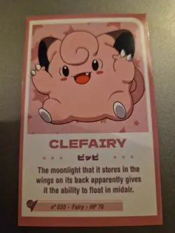 Pokemon Peru Exclusive Shining Infinity Non Holo Card Clefairy - Image 1