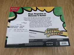 Pokemon Ascended Heroes Mega Meganium Ex Box 🔥 Brand New And Sealed - Image 2