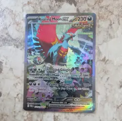 Pokemon TCG Roaring Moon EX Paradox Rift 251/182 Holo Special Illustration Rare - Image 1