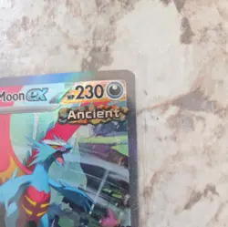 Pokemon TCG Roaring Moon EX Paradox Rift 251/182 Holo Special Illustration Rare - Image 2