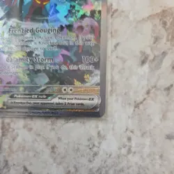 Pokemon TCG Roaring Moon EX Paradox Rift 251/182 Holo Special Illustration Rare - Image 3