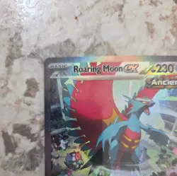 Pokemon TCG Roaring Moon EX Paradox Rift 251/182 Holo Special Illustration Rare - Image 5