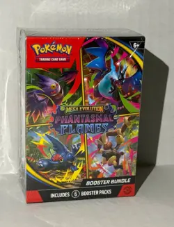 Pokemon TCG Phantasmal Flames Booster Bundle Factory Sealed New - Image 1