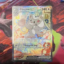 The Pokemon Company Cinccino EX 119/086 CRI Holo Stage 1 240 HP English Card - Image 2