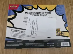 Pokemon Ascended Heroes Mega Feraligatr Ex Box🔥 Brand New. Sealed - Image 2