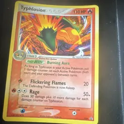 Pokemon TCG Typhlosion 034 Promo Holo Stage 2 110HP Eng Nintendo - Image 1