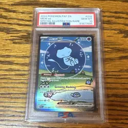 The Pokemon Company 2024 SV: Paldean Fates Mew ex 232/091 PSA 10 SIR Bubble Mew - Image 1