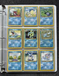 Pokemon Card Binder Collection - WotC Vintage Lot w/Holos, 1st Editions & Rares - Image 1
