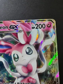 Sylveon GX 92/145 Guardians Rising Ultra Rare Holo TCG Pokemon Card - Image 3