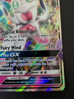 Sylveon GX 92/145 Guardians Rising Ultra Rare Holo TCG Pokemon Card - Image 4