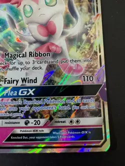Sylveon GX 92/145 Guardians Rising Ultra Rare Holo TCG Pokemon Card - Image 5