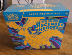 Pokemon TCG Mega Evo - Ascended Heroes Elite Trainer Box - SEALED ETB MINT/NEW - Image 1