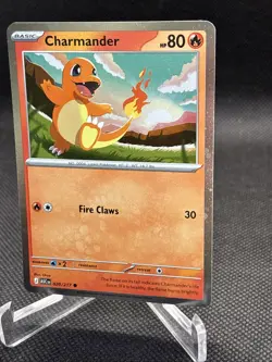 Pokemon Charmander 020/217 Cosmos Holo Promo Ascended Heroes Tech Sticker TCG - Image 2