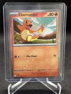 Pokemon Charmander 020/217 Cosmos Holo Promo Ascended Heroes Tech Sticker TCG - Image 5