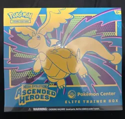 Pokemon Center Ascended Heroes Elite Trainer Box ETB Brand New Sealed Small tear - Image 1