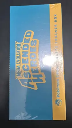 Pokemon Center Ascended Heroes Elite Trainer Box ETB Brand New Sealed Small tear - Image 5