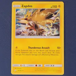 Zapdos 40/181 - Team Up - Non Holo Rare Holo Pokemon Card - NM - Image 1