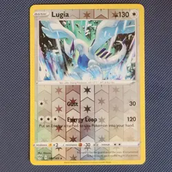 Lugia 140/189 - Darkness Ablaze - Rare Reverse Holo Pokemon Card - NM - Image 1