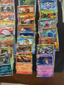 (72) 2025 Pokemon S&V Surging Sparks Holo rare Reverse Holographic card lot - Image 3
