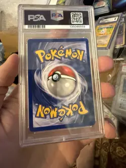 Pokemon 1999 Shadowless Holo Hitmonchan #7 PSA 6 - Image 2
