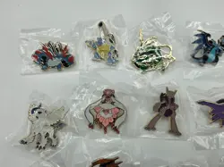 Pokemon TCG 22 MEGA Pokemon Enamel Pin Lot Charizard Gardevoir Gengar Rayquaza - Image 2