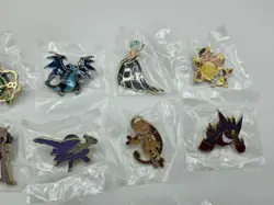 Pokemon TCG 22 MEGA Pokemon Enamel Pin Lot Charizard Gardevoir Gengar Rayquaza - Image 3