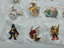 Pokemon TCG 22 MEGA Pokemon Enamel Pin Lot Charizard Gardevoir Gengar Rayquaza - Image 4