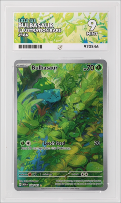 ACE 9 Bulbasaur IR #166/165 SV.151 | English Pokemon Card - Image 1