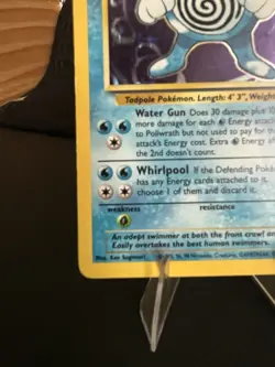 Pokemon Poliwrath Base Set Holo Rare 13/102 1999 90 HP English - Image 5