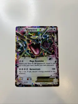 Shiny Rayquaza EX XY69 2015 Pokemon TCG Ultra Rare Black Star Promo - Image 1