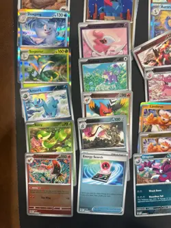 (58) 2025 Pokemon MEG Perfect Order Holo rare Reverse Holographic card lot - Image 2