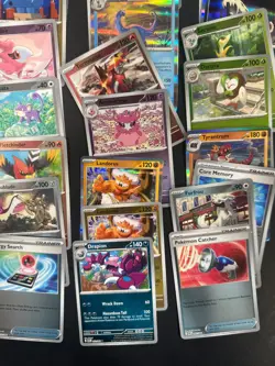 (58) 2025 Pokemon MEG Perfect Order Holo rare Reverse Holographic card lot - Image 3