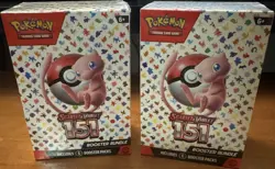 Pokemon Scarlet & Violet 151 Booster Bundle 2-Box Lot English - Image 1