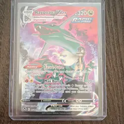 Pokemon TCG Rayquaza VMAX TG20/TG30 Silver Tempest TG Holo Ultra Rare ENG - Image 1