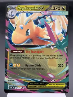 Mega Dragonite ex 152/217 - Ultra Rare Holo - Ascended Heroes Pokemon Card MINT - Image 1