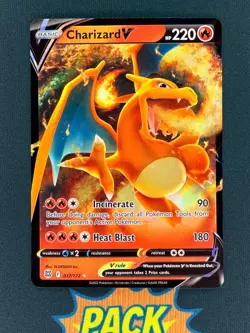 Charizard V 017/172 Brilliant Stars Pokemon TCG - Image 1