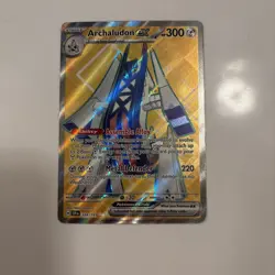 Pokemon Archaludon EX Ultra Rare Full Art Holo Card 224/191 Sv08 Surging Sparks - Image 1