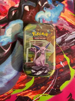 (VERY HEAVY)🔥 106.01g Pokemon Prismatic Evolutions Mini Tin Brand New Sealed - Image 2