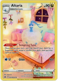 Altaria GG19/GG70 Crown Zenith: Galarian Gallery Pokemon TCG NM - Image 1