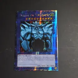 Yu-Gi-Oh! Obelisk the Tormentor LC01-EN001 25th Anniversary QCSR Limited Konami - Image 1