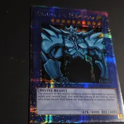Yu-Gi-Oh! Obelisk the Tormentor LC01-EN001 25th Anniversary QCSR Limited Konami - Image 3