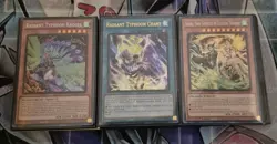 Yugioh Complete Radiant Typhoon Deck Collection with Staples - Image 1