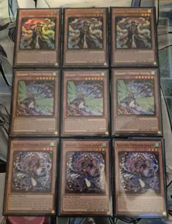 Yugioh Complete Radiant Typhoon Deck Collection with Staples - Image 2