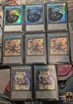 Yugioh Complete Radiant Typhoon Deck Collection with Staples - Image 5