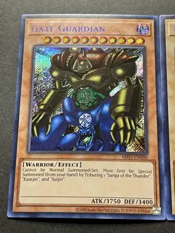 Gate Guardian + Tri-Horned Dragon | Secret Rares | 25th Anniversary | YuGiOh! - Image 3